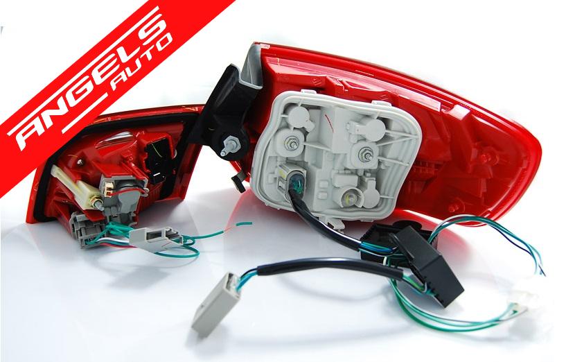 Stopuri LED compatibile cu Audi A3 8P Sportback (2004-2008) Rosu Fumuriu - imagine 4