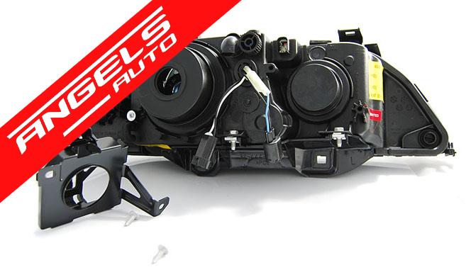Faruri XENON Faruri ANGEL EYESLED Negru potrivite pentru compatibile cu BMW E39 09.95-06.03 - imagine 5