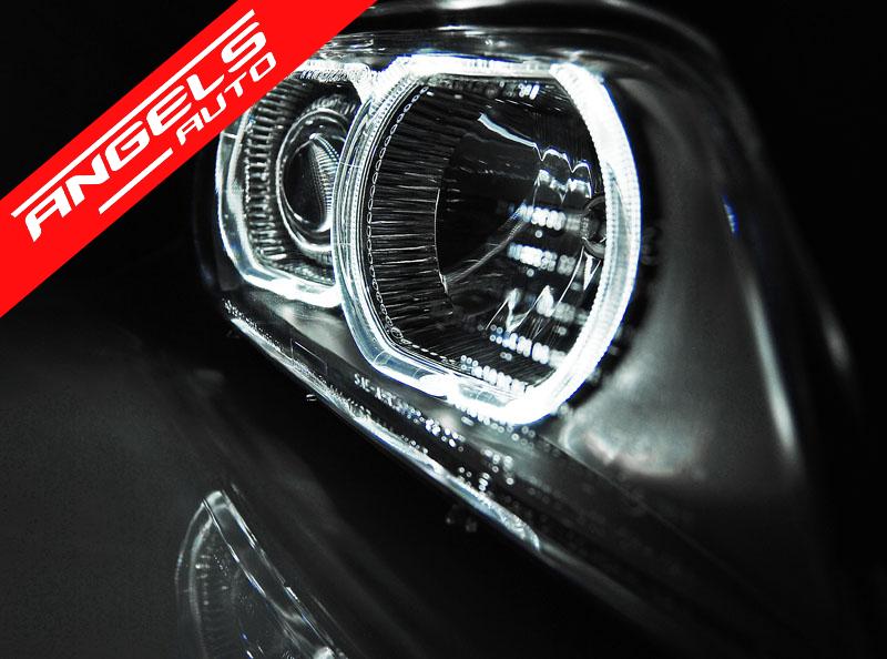 Faruri XENON Faruri ANGEL EYESLED Negru potrivite pentru compatibile cu BMW E39 09.95-06.03 - imagine 4