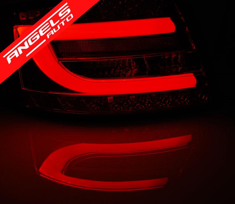 Stopuri LED Bar compatibile cu Audi A6 C6 Sedan 6PIN (04.2004-2008) Rosu Fumuriu - imagine 5