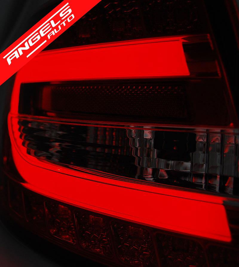 Stopuri LED Bar compatibile cu Audi A6 C6 Sedan 6PIN (04.2004-2008) Rosu Fumuriu - imagine 6