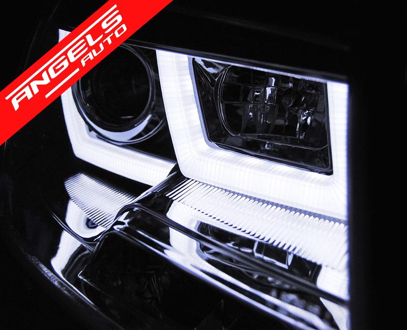 Faruri U-LED LIGHT compatibile cu VW T5 (2010-2015) Crom - imagine 4