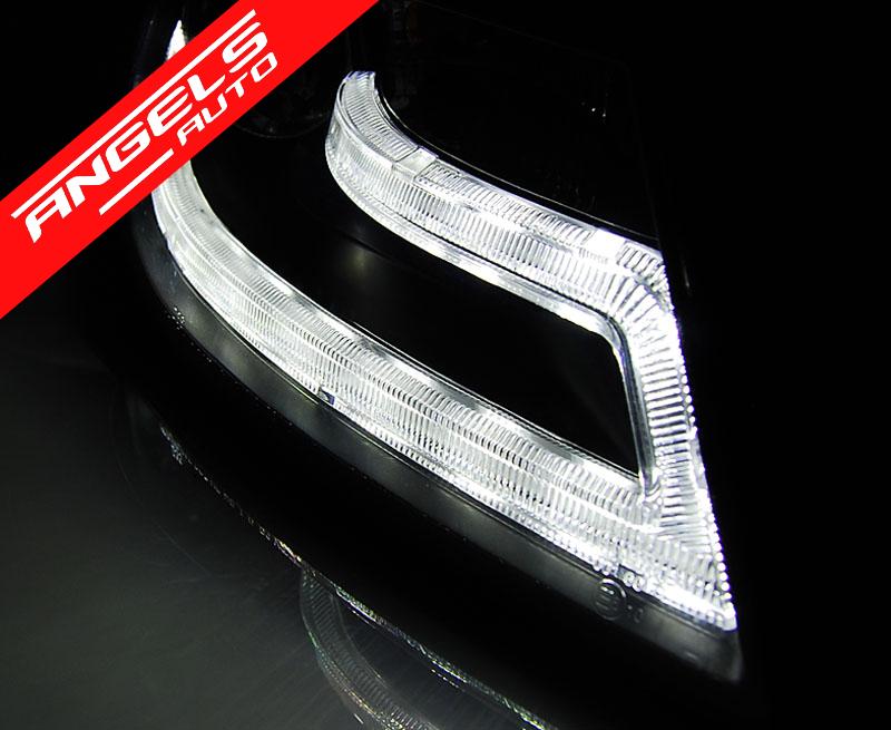 Faruri XENON Faruri TRUE DRL compatibile cu Audi A4 B8 (2008-2011) Negru - imagine 4