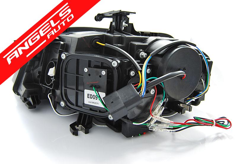 Faruri XENON Faruri TRUE DRL compatibile cu Audi A4 B8 (2008-2011) Negru - imagine 6