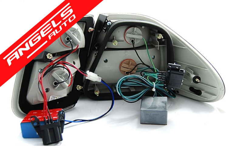 Stopuri LED compatibile cu Mercedes W208 CLK (03.1997-04.2002) Fumuriu - imagine 7