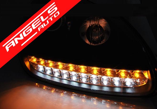Faruri compatibile cu Porsche CAYENNE 2002-2006 Xenon Semnal LED - imagine 5
