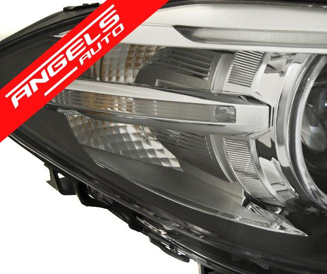 Faruri XENON Faruri ANGEL EYES LED DRL Negru potrivite pentru compatibile cu BMW F10,F11 10-07.13 - imagine 3