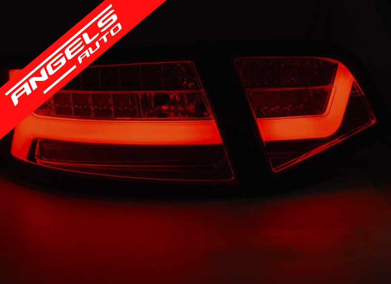 Stopuri LED Bar SEQ compatibile cu Audi A6 Sedan (2008-2011) Rosu Alb - imagine 2