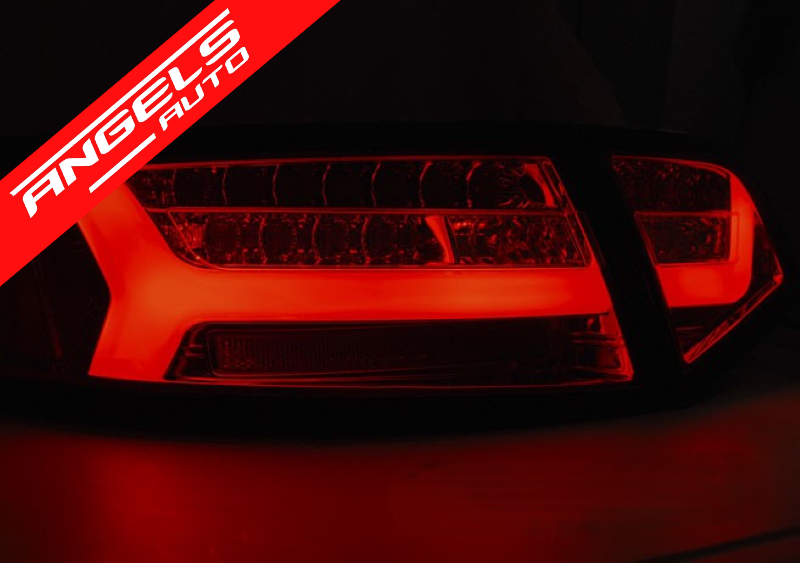 Stopuri LED Bar SEQ compatibile cu Audi A6 Sedan (2008-2011) Rosu Alb - imagine 3