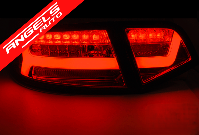 Stopuri LED Bar SEQ compatibile cu Audi A6 Sedan (2008-2011) Fumuriu - imagine 5