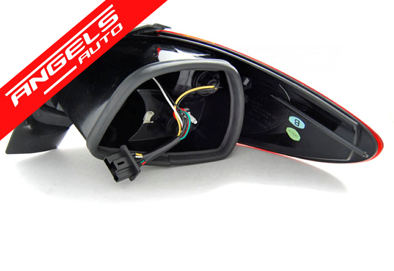 Stopuri compatibile cu PEUGEOT 206 Hatchback 3D 5D (10.1998-up) Rosu-Alb - imagine 3
