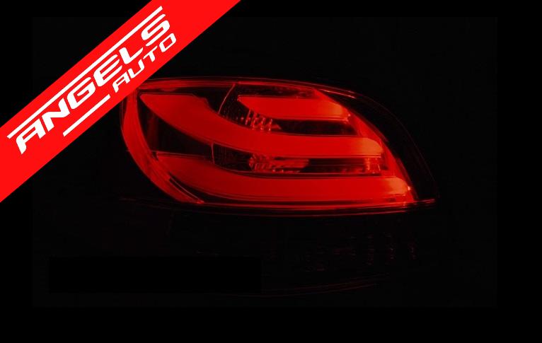 Stopuri LED BAR compatibile cu PEUGEOT 206 (10.1998-up) Rosu Fumuriu - imagine 2