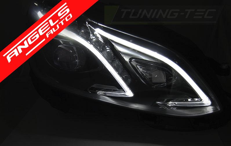 Faruri LED compatibile cu Mercedes E-class W212 2013-2016 - imagine 3