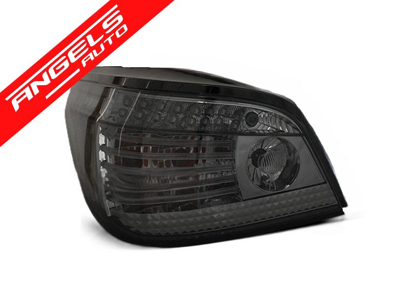 Stopuri LED SEQ compatibile cu BMW E60 (2003-2007) Semnal Dinamic Fumuriu - imagine 2