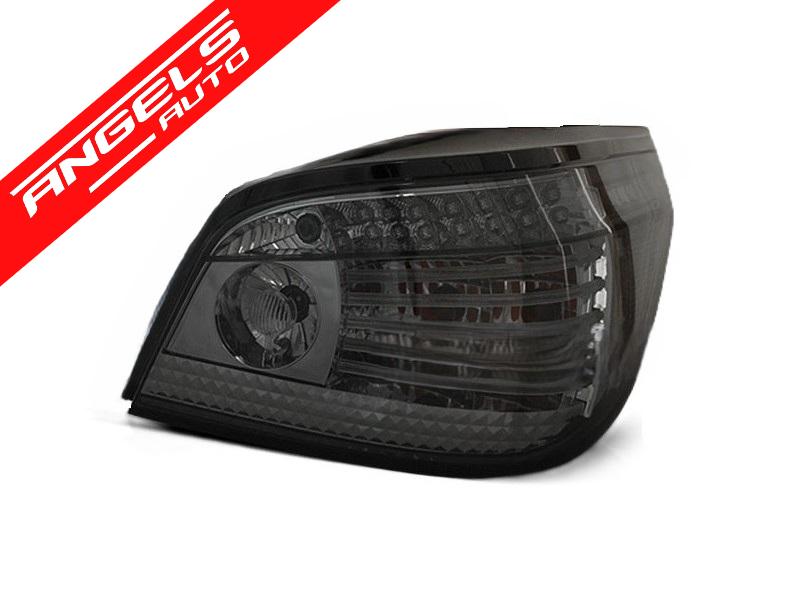Stopuri LED SEQ compatibile cu BMW E60 (2003-2007) Semnal Dinamic Fumuriu - imagine 3