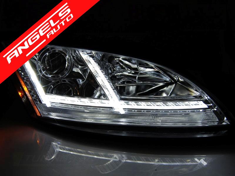 Faruri LED compatibile cu Audi TT 2006-2010 8J Semnal dinamic - imagine 2
