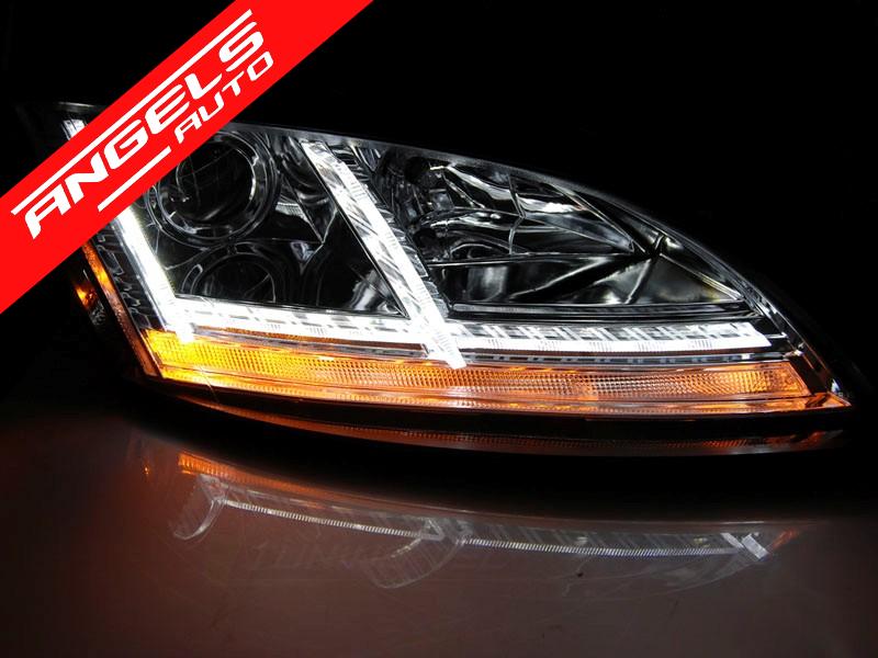Faruri LED compatibile cu Audi TT 2006-2010 8J Semnal dinamic - imagine 3