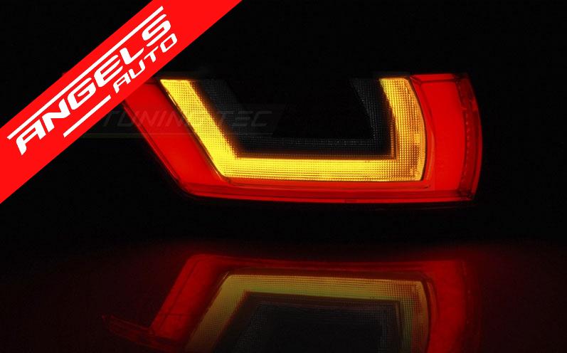 Stopuri LED Bar compatibile cu Land Rover Range Rover Evoque L538 (2011-2018) Rosu Alb Negru - imagine 3
