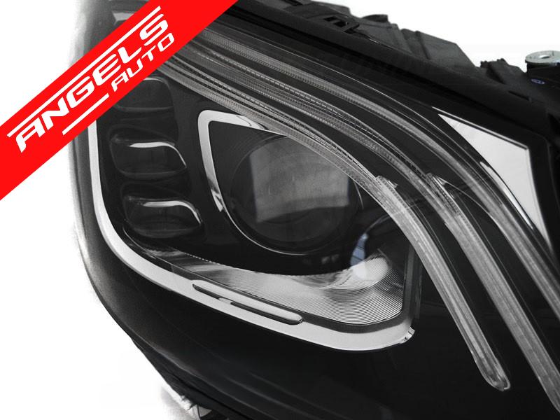 Faruri LED compatibile cu Mercedes W222 (2013-2017) Negru - imagine 3