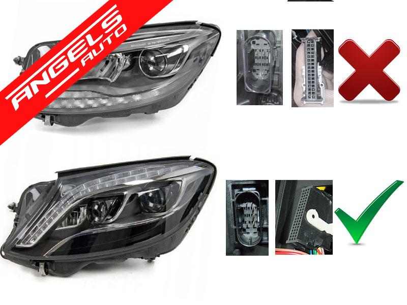 Faruri LED compatibile cu Mercedes W222 (2013-2017) Negru - imagine 6