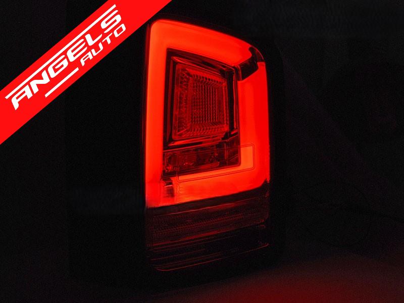 Stopuri LED Bar SEQ compatibile cu VW T5 (2010-2015) Semnal Dinamic Fumuriu - imagine 4