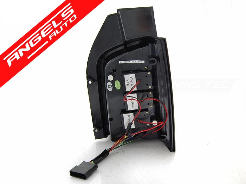 Stopuri LED Bar SEQ compatibile cu VW T5 (2010-2015) Rosu Alb - imagine 4