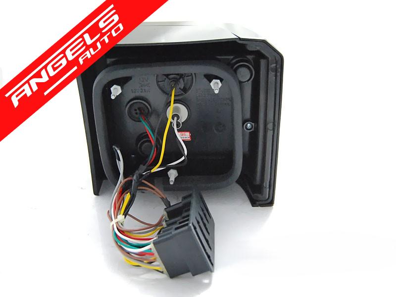 Stopuri LED Bar compatibile cu VW T4 (1990-2003) Rosu Fumuriu - imagine 3
