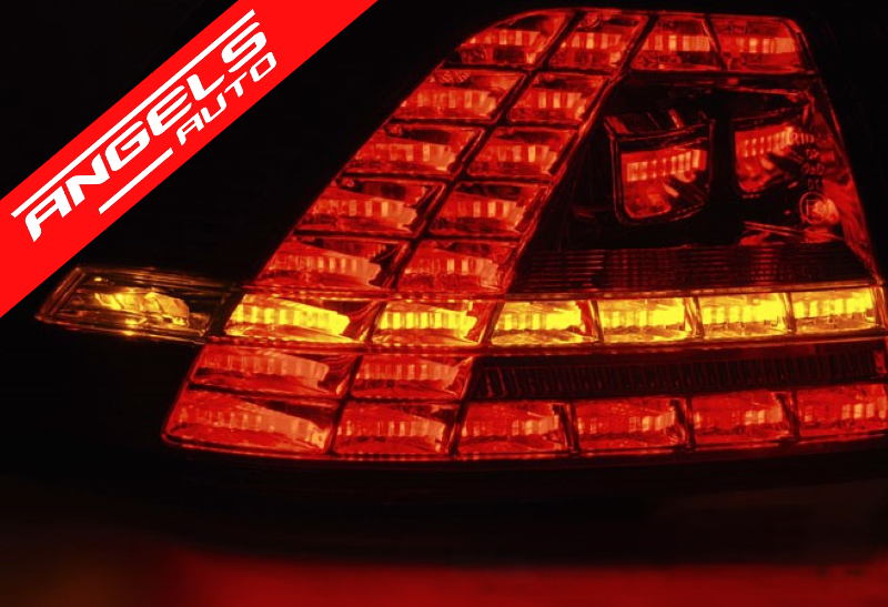 Stopuri LED SEQ compatibile cu VW compatibile cu Golf 7 (2013-2017) Rosu Fumuriu - imagine 3