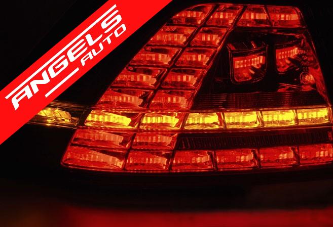 Stopuri LED SEQ compatibile cu VW compatibile cu Golf 7 (2013-2017) Sport Negru - imagine 3