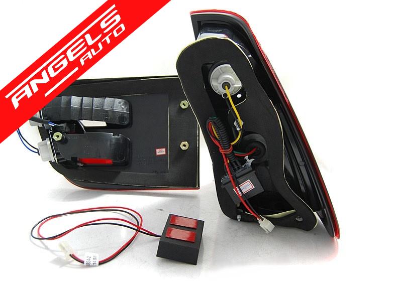 Stopuri LED compatibile cu BMW X5 E53 (09.1999-10.2003) Rosu Alb - imagine 3