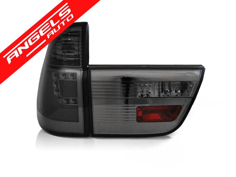 Stopuri LED compatibile cu BMW X5 E53 (09.1999-10.2003) Fumuriu - imagine 2