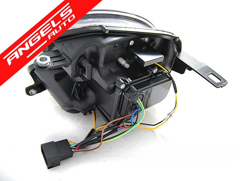 Faruri Tube Light LED compatibile cu BMW compatibile cu Mini COOPER (2006-2014) Negru - imagine 4
