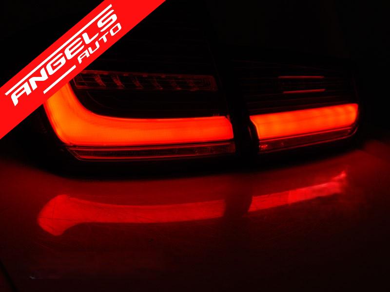 Stopuri LED BAR SEQ Negru Fumuriu compatibile cu BMW F30 (2011-2018) - imagine 2