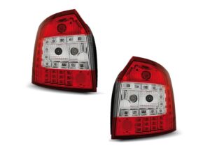 Stopuri LED compatibile cu Audi A4 Avant (2000-2004) Rosu Alb