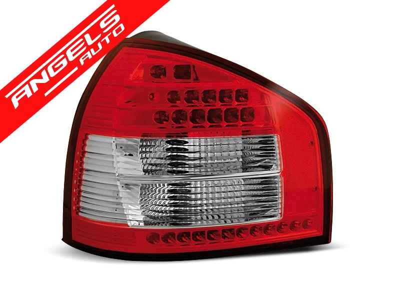 Stopuri LED Rosu Alb potrivite pentru compatibile cu Audi A3 08.96-08.00 - imagine 3