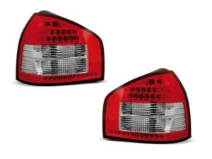 Stopuri LED Rosu Alb potrivite pentru compatibile cu Audi A3 08.96-08.00