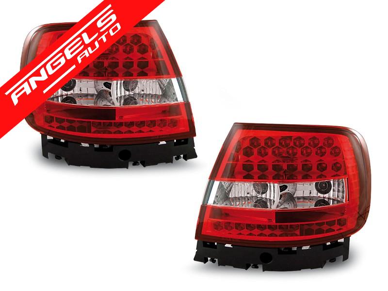 Stopuri LED compatibile cu Audi A4 Sedan (11.1994-09.2000) Rosu Alb