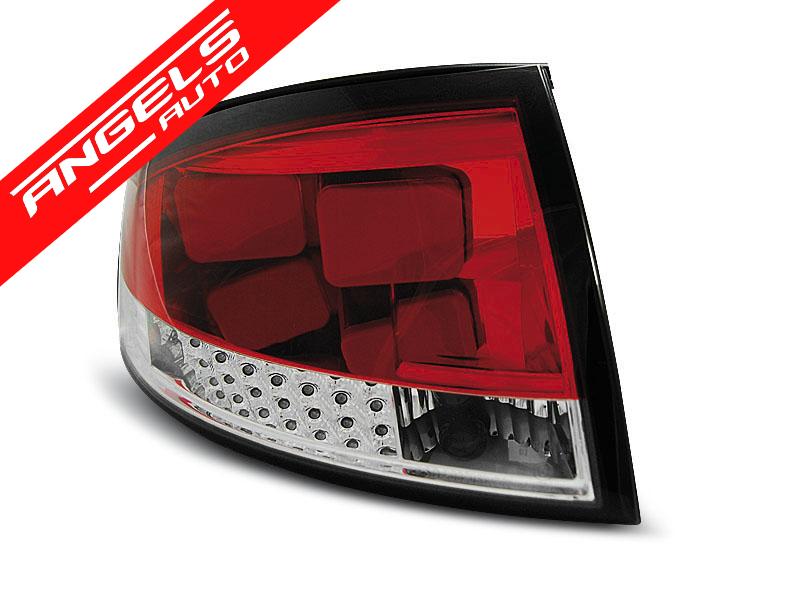 Stopuri LED compatibile cu Audi TT 8N (1999-2006) Rosu-Alb - imagine 2