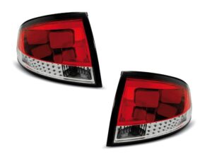 Stopuri LED compatibile cu Audi TT 8N (1999-2006) Rosu-Alb