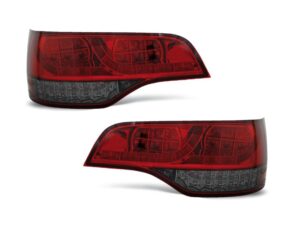 Stopuri LED compatibile cu Audi Q7 (2006-2009) Rosu-Fumuriu
