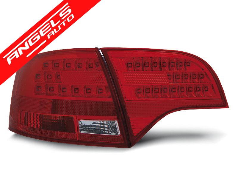 Stopuri LED Rosu Alb potrivite pentru compatibile cu Audi A4 B7 11.04-03.08 AVANT - imagine 2