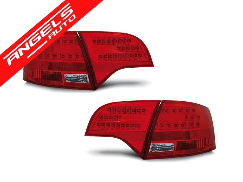 Stopuri LED Rosu Alb potrivite pentru compatibile cu Audi A4 B7 11.04-03.08 AVANT