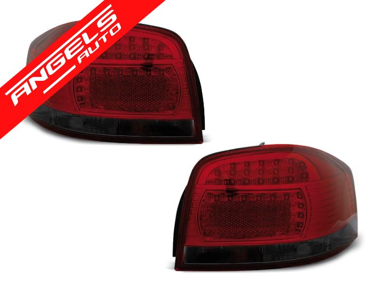 Stopuri LED Rosu Fumurii potrivite pentru compatibile cu Audi A3 05.03-08