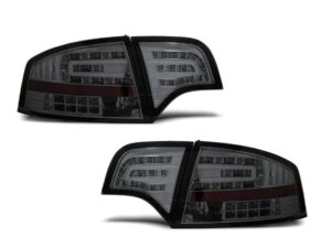 Stopuri LED compatibile cu Audi A4 B7 Sedan (11.2004-03.2008) Fumuriu