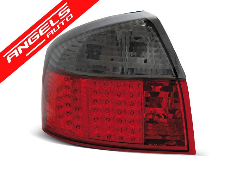 Stopuri LED compatibile cu Audi A4 (2000-2004) Rosu Fumuriu - imagine 2