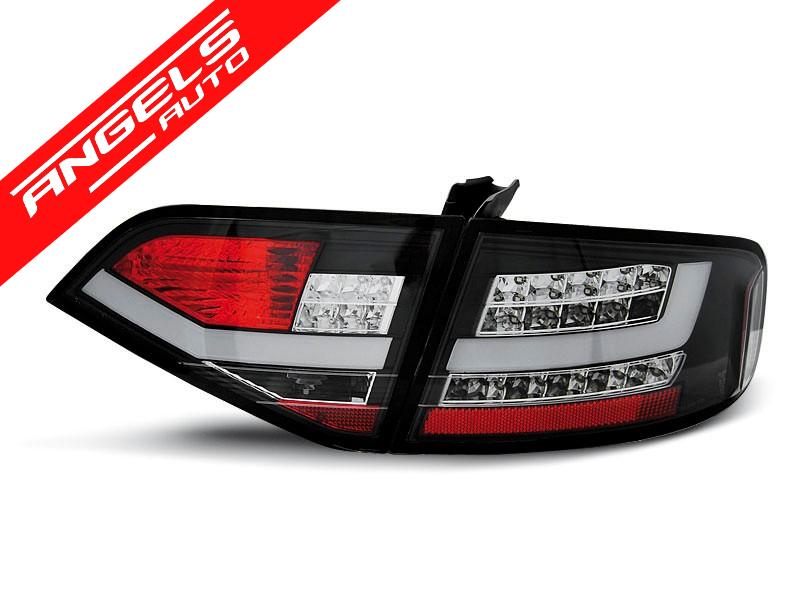 Stopuri LED Bar compatibile cu Audi A4 B8 (2008-2011) SEDAN Negru - imagine 3