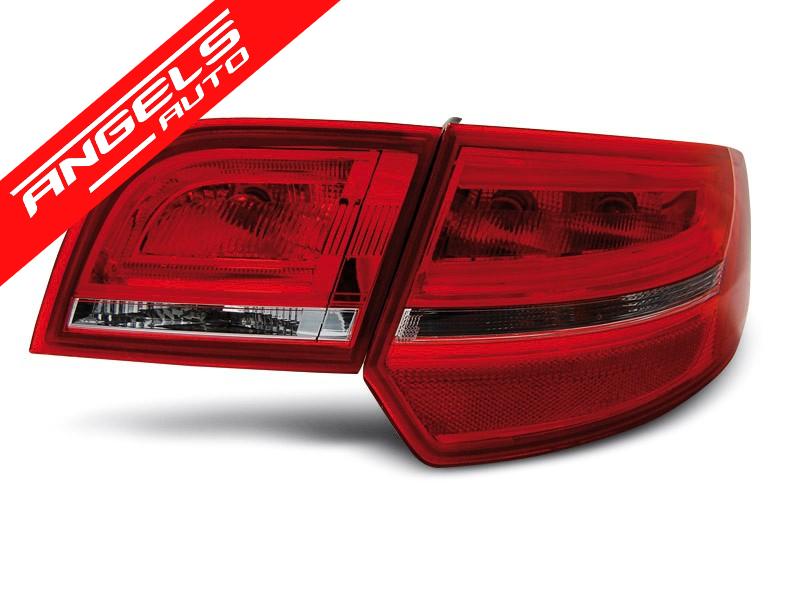 Stopuri LED compatibile cu Audi A3 8P Sportback (2004-2008) Rosu Alb - imagine 3