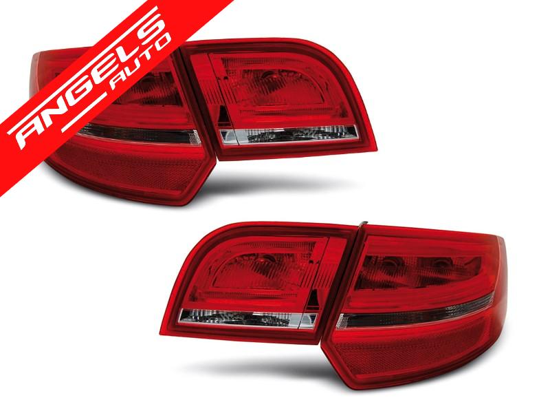 Stopuri LED compatibile cu Audi A3 8P Sportback (2004-2008) Rosu Alb