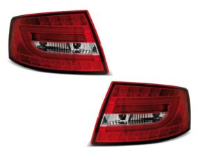 Stopuri LED Bar compatibile cu Audi A6 C6 Sedan 6PIN (04.2004-2008) Rosu Alb