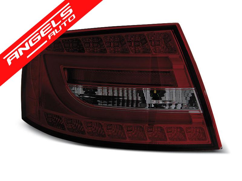 Stopuri LED Bar compatibile cu Audi A6 C6 Sedan 6PIN (04.2004-2008) Rosu Fumuriu - imagine 2